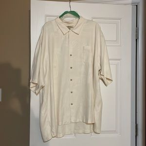 Tommy Bahama 100% silk double XL short sleeve shirt